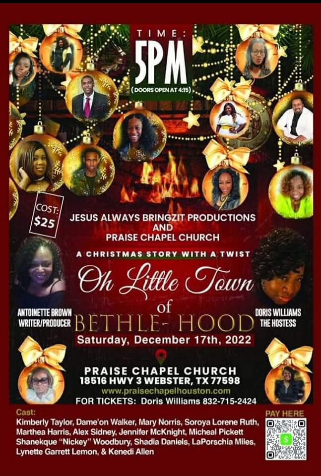 Oh Little Town of Bethle-Hood - A Jesus Always Bringzit production